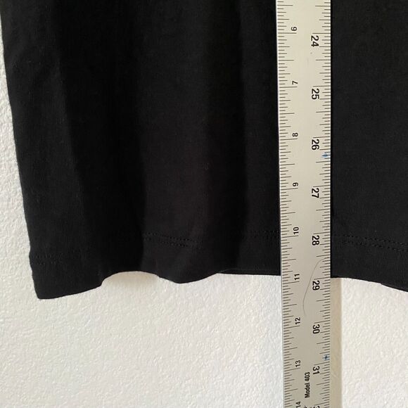 True Religion Men's T Shirt Black Graphic Buddha Logo Tee Short Sleeve Large NWT - Picture 8 of 9